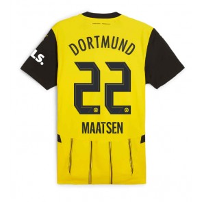 Borussia Dortmund Ian Maatsen #22 Hemmatröja 2024-25 Kortärmad